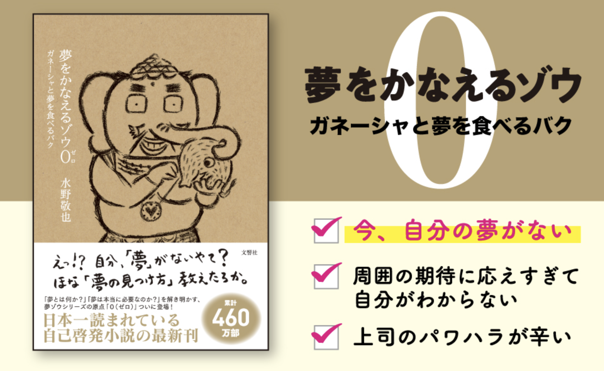 夢をかなえるゾウ0 水野敬也 (著) /楽読金山スクール | 楽読